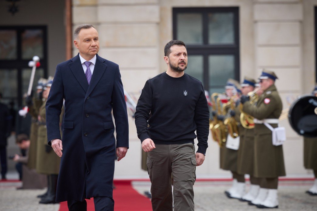 Анджей Дуда и Владимир Зеленский. Фото: сайт украинского президента