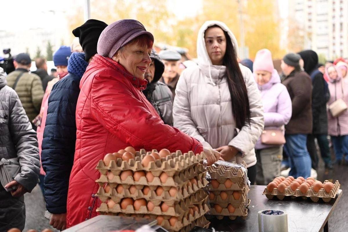 Ярмарка в Белгородской области. Фото: Юлия Щедрина / Telegram