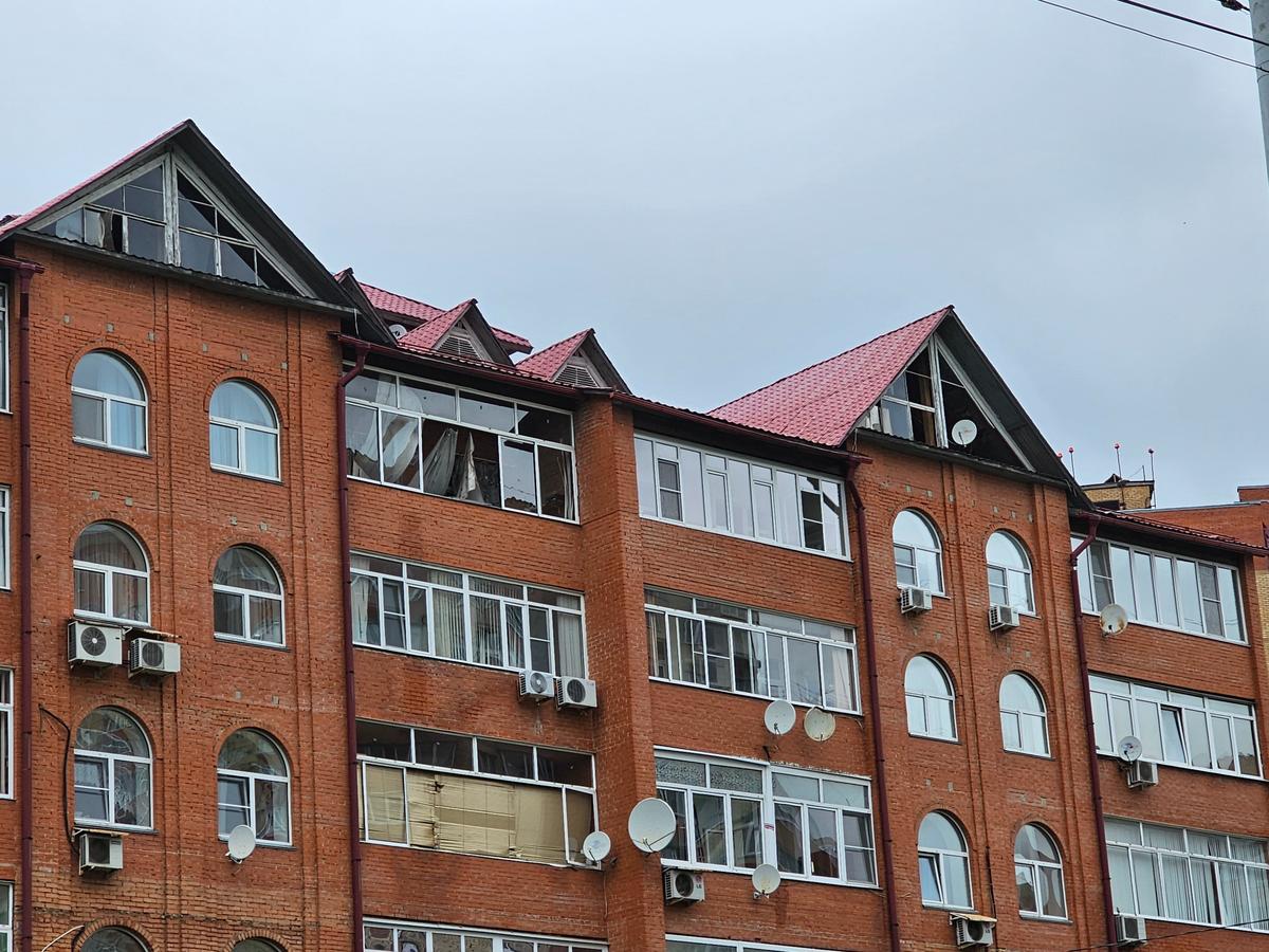 Последствия взрыва в многоквартирном доме. Фото: Лола Лимонова